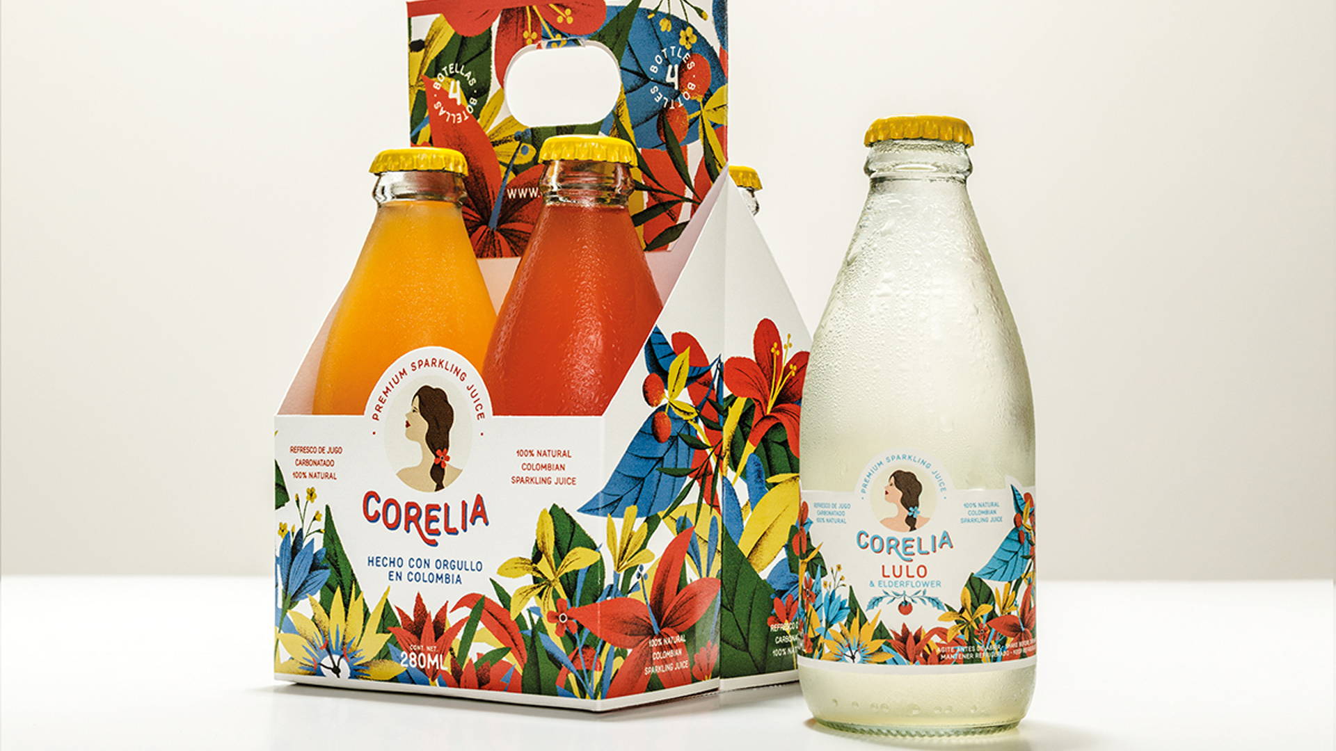 Featured image for The Bold Lush Packaging of Corelia