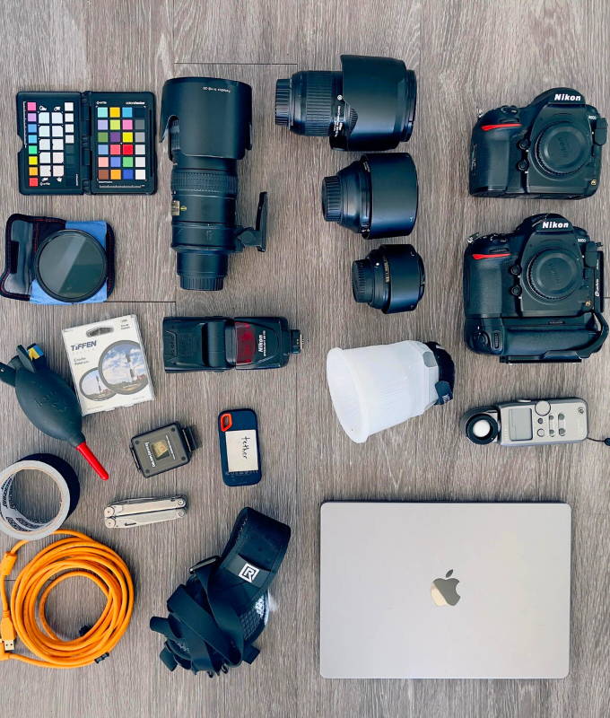 attrezzature fotografiche -  Corso di fotografia online