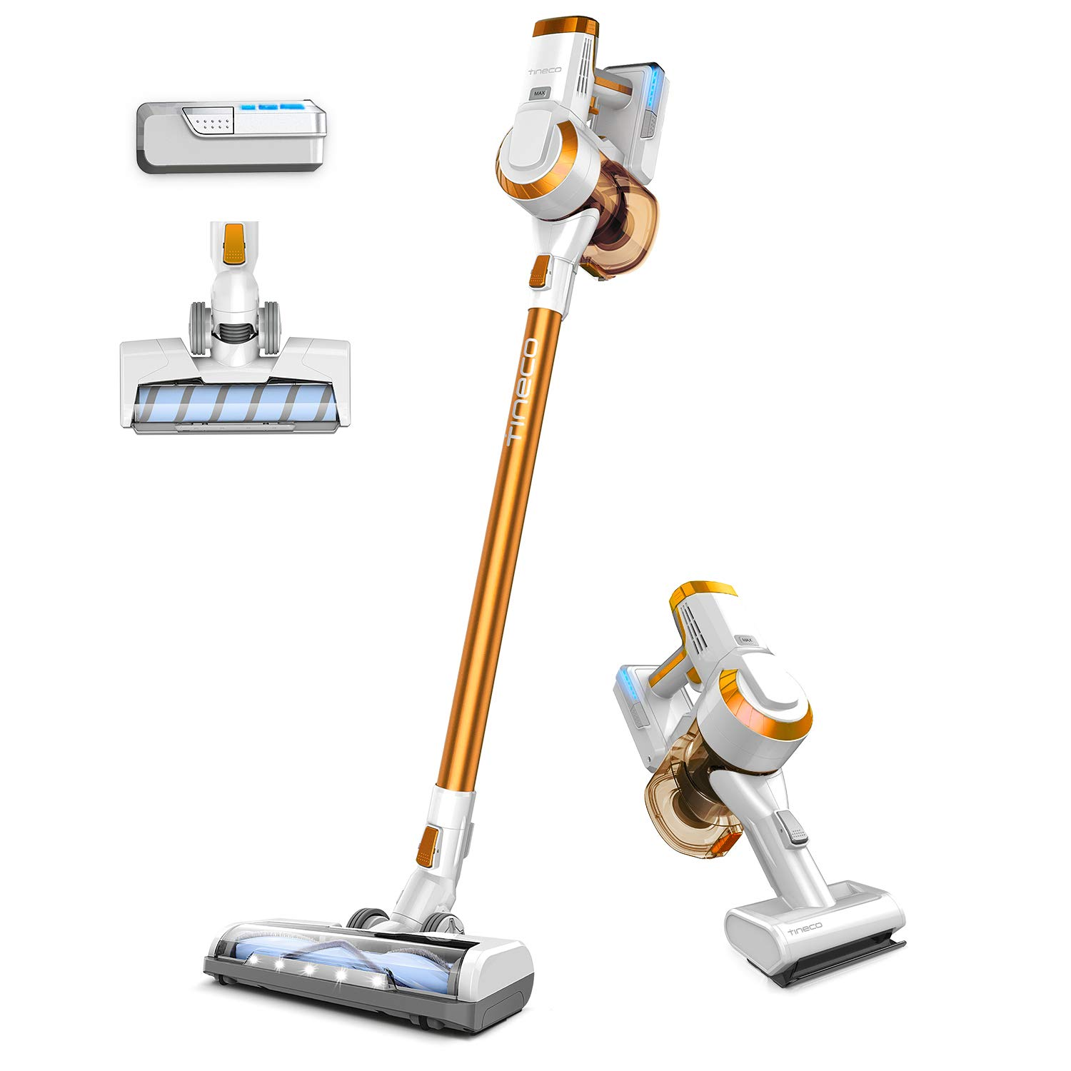 Tineco A10 vs Bissell Multi Reach Cordless Stick Vacuum 2151A Slant