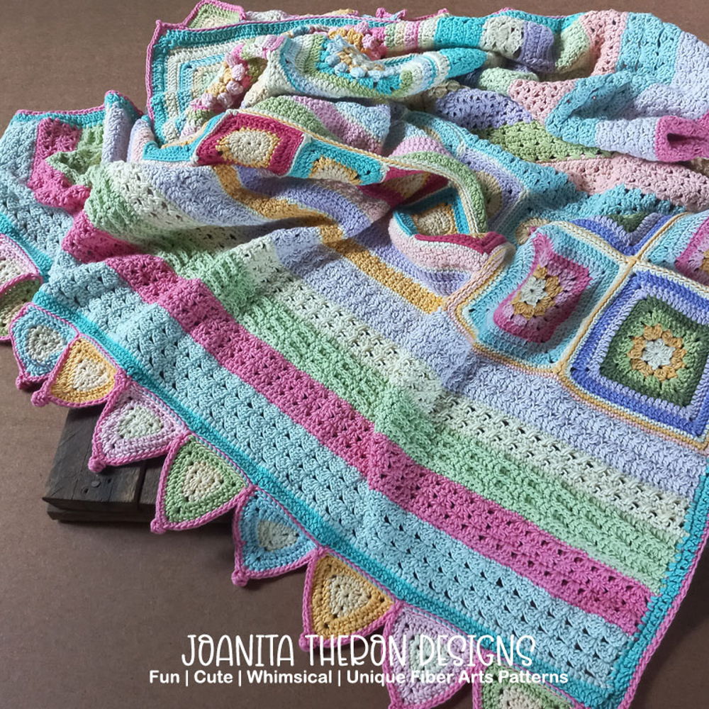 Scrapstopia Crochet Throw