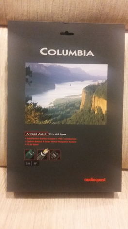 Audioquest Columbia 3M XLR "As New"  condition