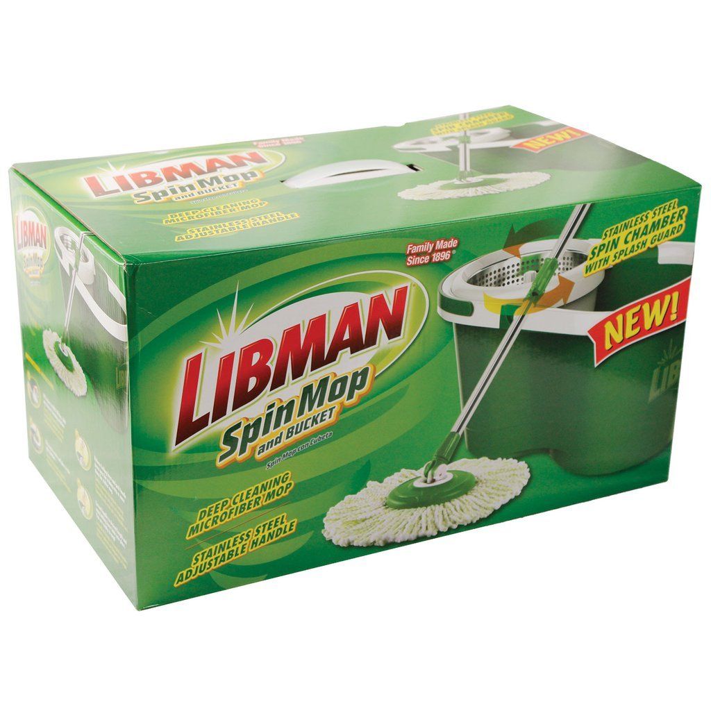 Libman Spin Mop & Bucket vs Hapinnex Spin Mop Wringer Bucket Set Slant