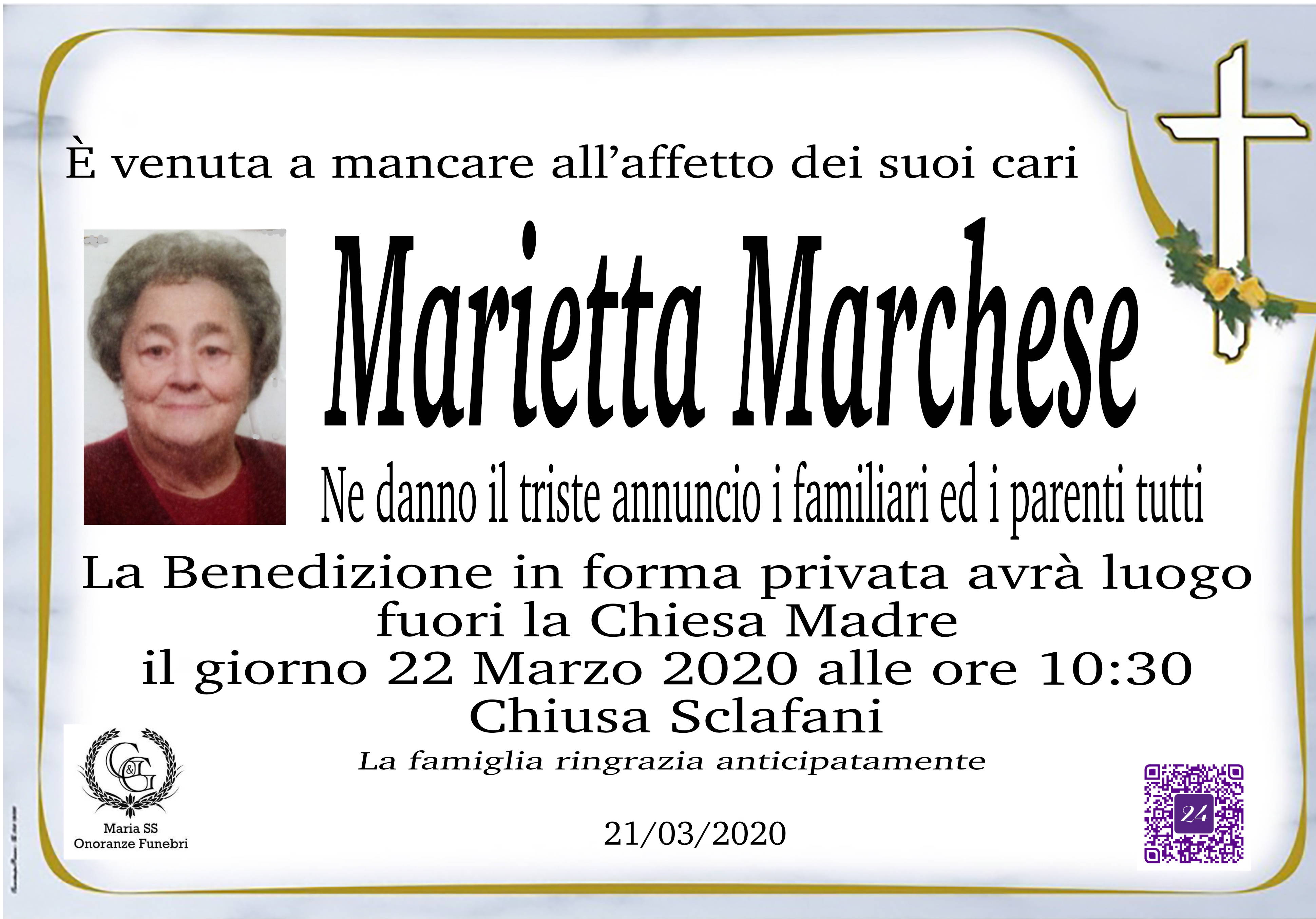Marietta Marchese