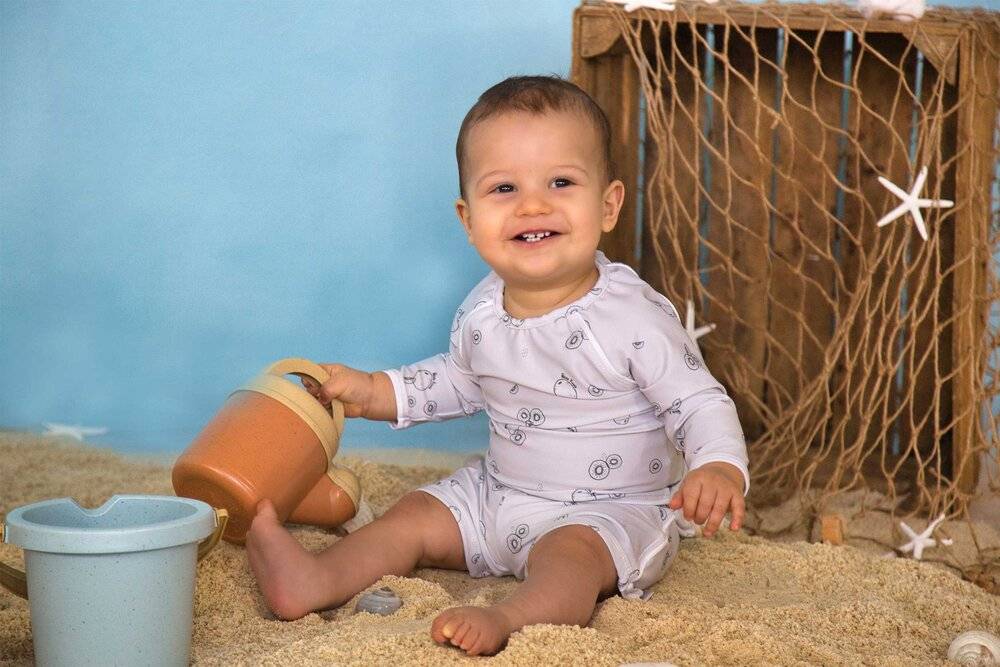 Maillot de bain mignon pour enfant anti UV 