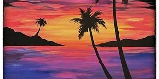 Paradise Breeze- Painting Class promotional image
