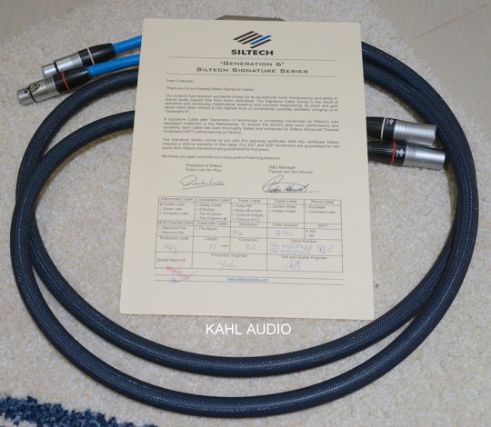 Siltech Cables Signature Generation 6 Forbes Lake 1.5m ...