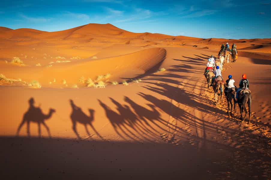 Evening Red Dunes Desert Safari with Buffet Dinner - photo 1