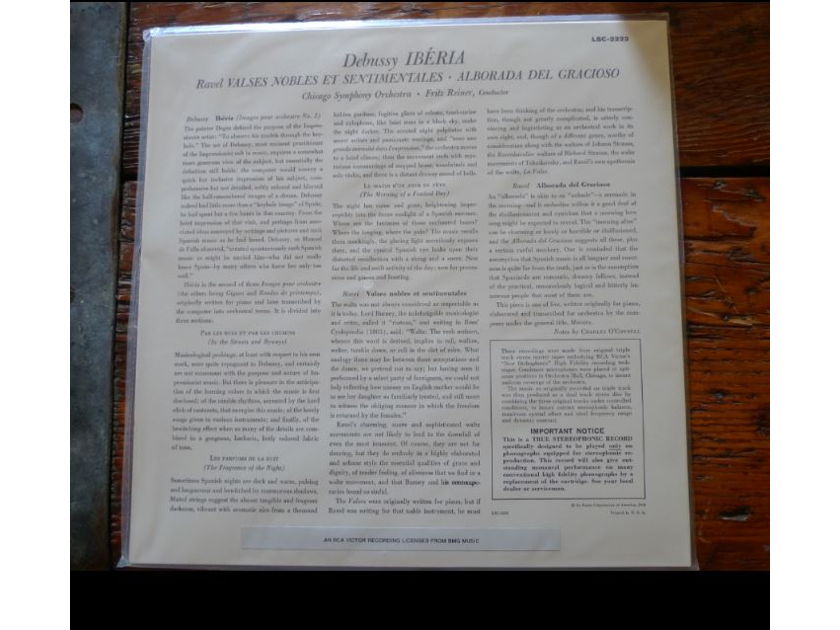 Chicago Symphony (Reiner) - Iberia Classic Records original reissue 180G 1990's Sealed
