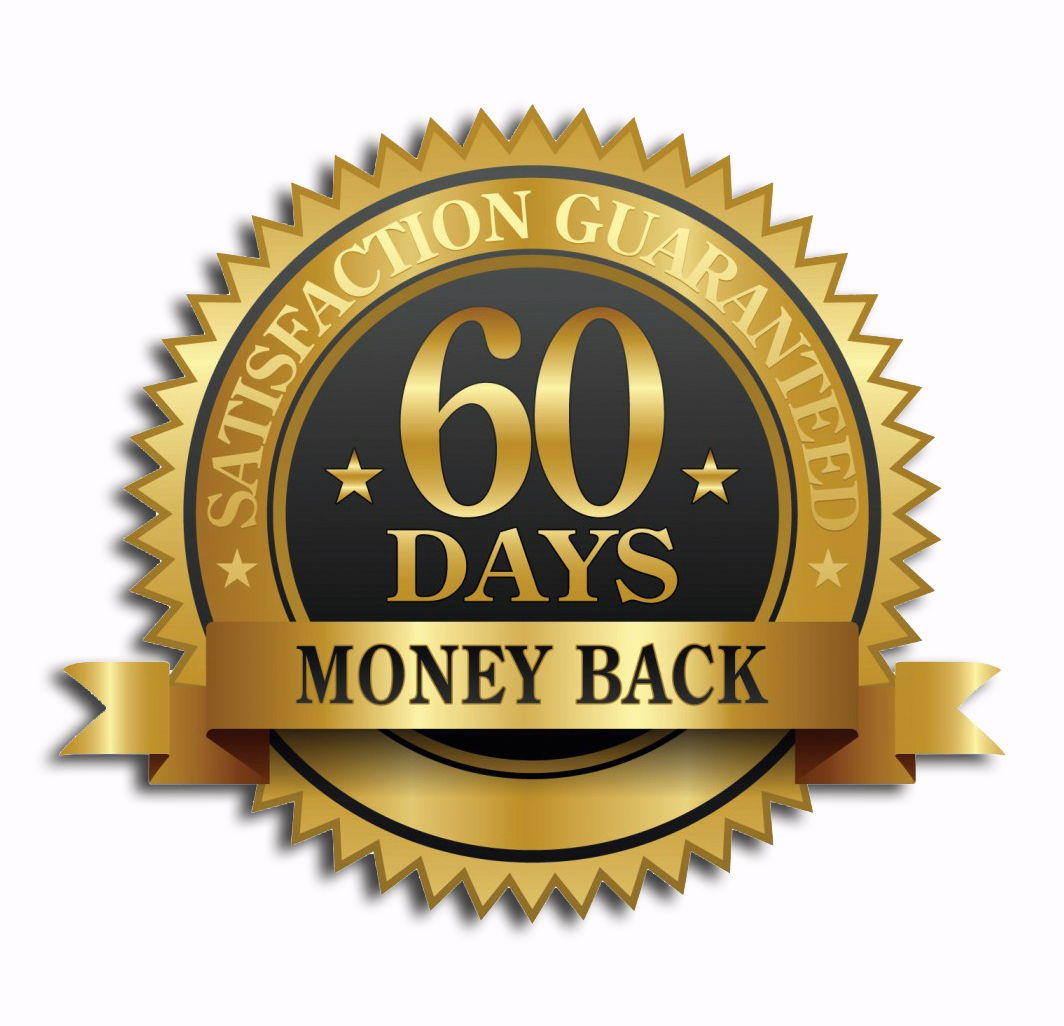 60-day Money Back Guarantee 