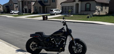 2023 HARLEY-DAVIDSON FAT BOB 114 ABS motorcycle for rent near San Antonio, TX