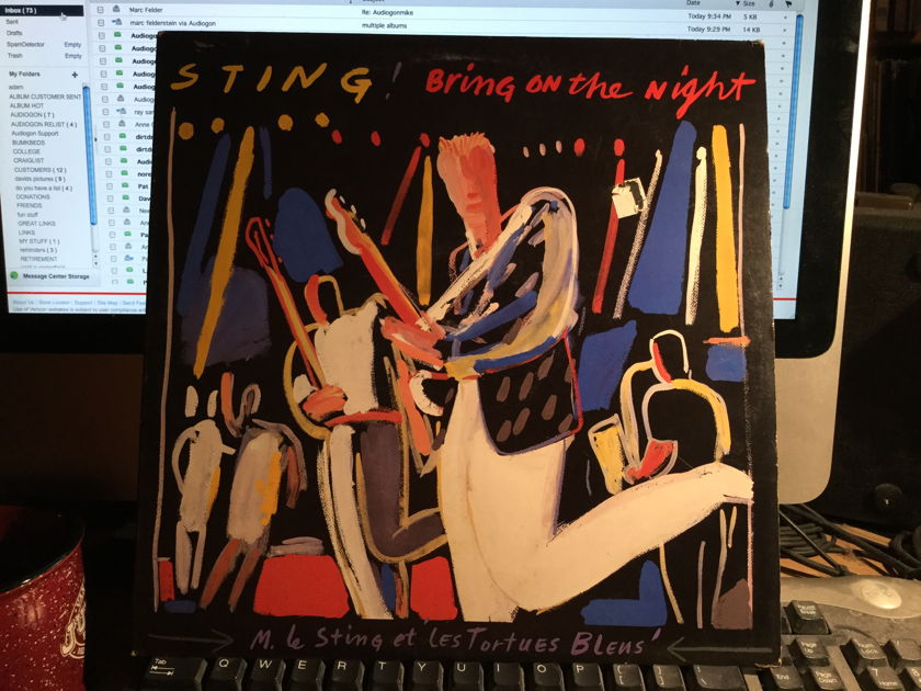 STING - BRING ON THE NIGHT 2 record set live