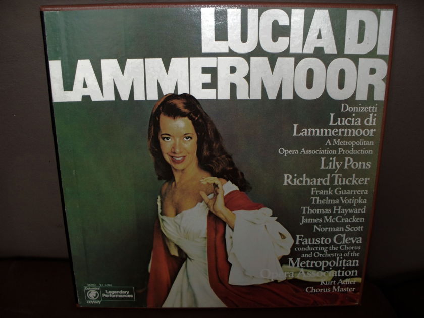Donizetti - Lucia di Lammermoor Fausto Cleva cond. (Mono)