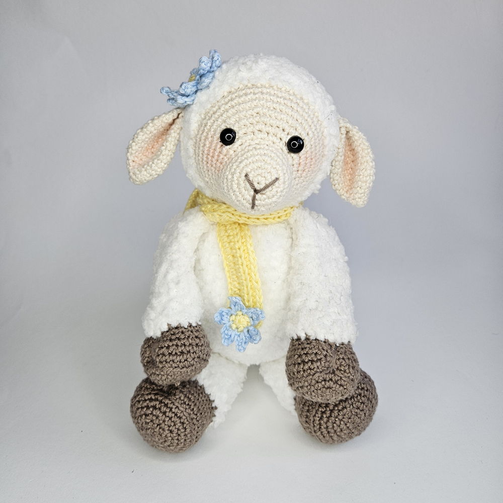 Lammetje Lotje - amigurumi knuffel