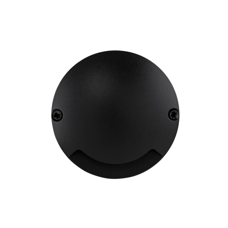 HV2871T-BLK-12V - Dome Black Aluminium One Way LED Deck Lights