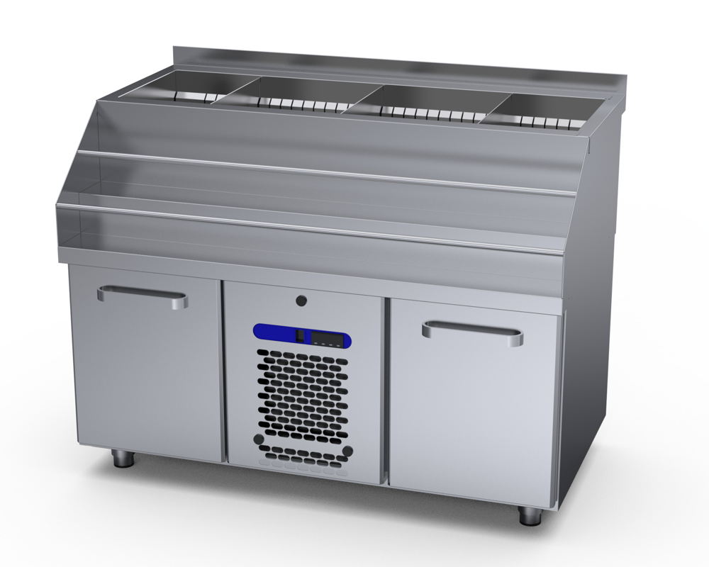 Coolpart BMO-1202 Barmästarkylbänk med speedrack