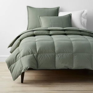 LaCrosse™ RDS-Certified Down Comforter | Color: thyme | Size: queen | Weight: extra | The Company Store