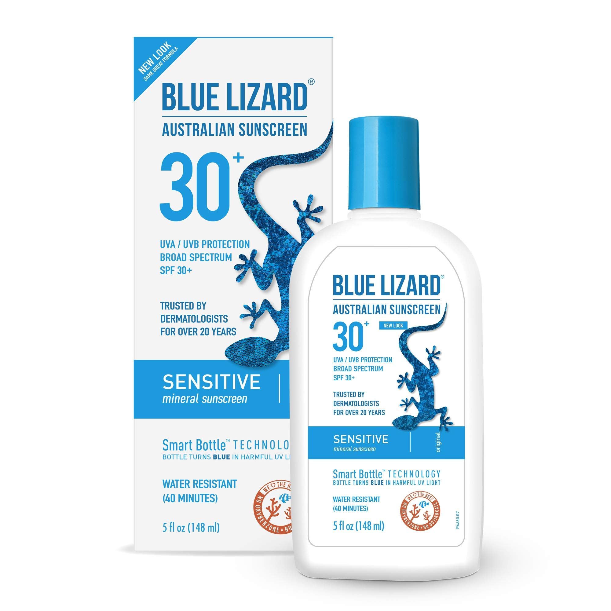 blue lizard sensitive skin sunscreen