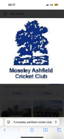 Moseley Ashfield Cricket Club logo