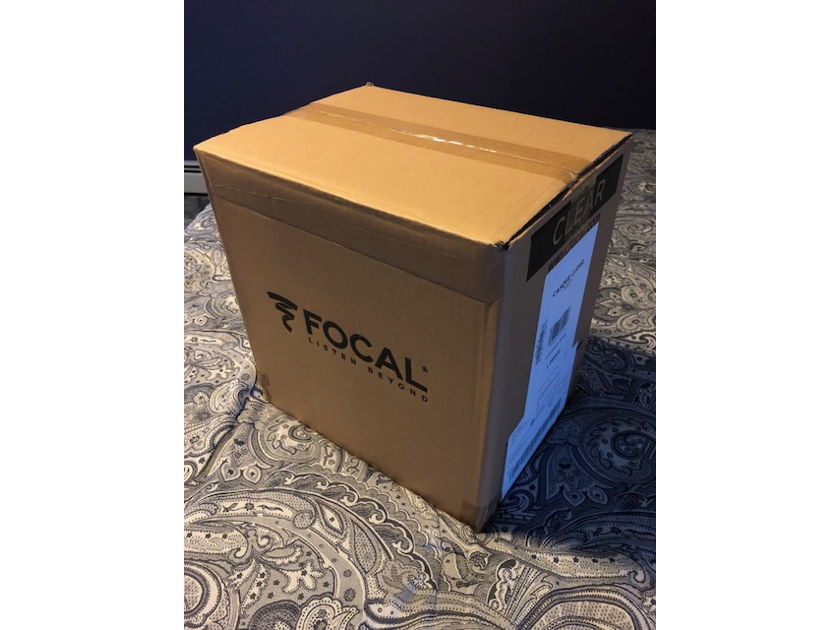 Focal CLEAR Brand new and factory sealed