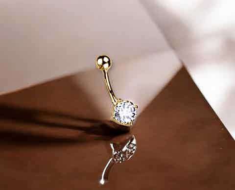 Shop diamond belly rings - Pobjoy Diamonds
