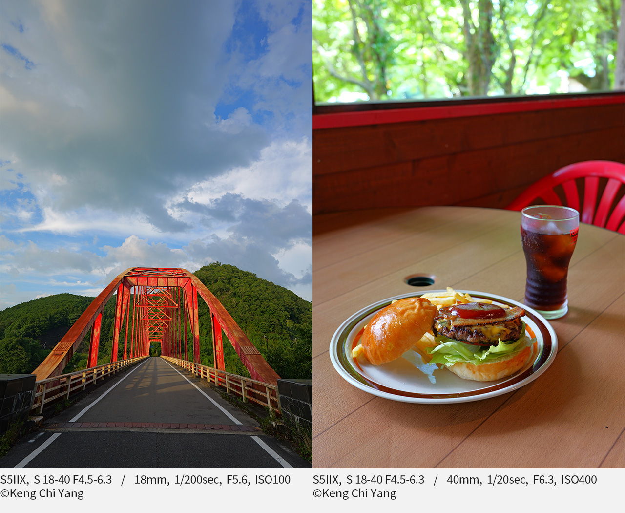 食べ物と橋