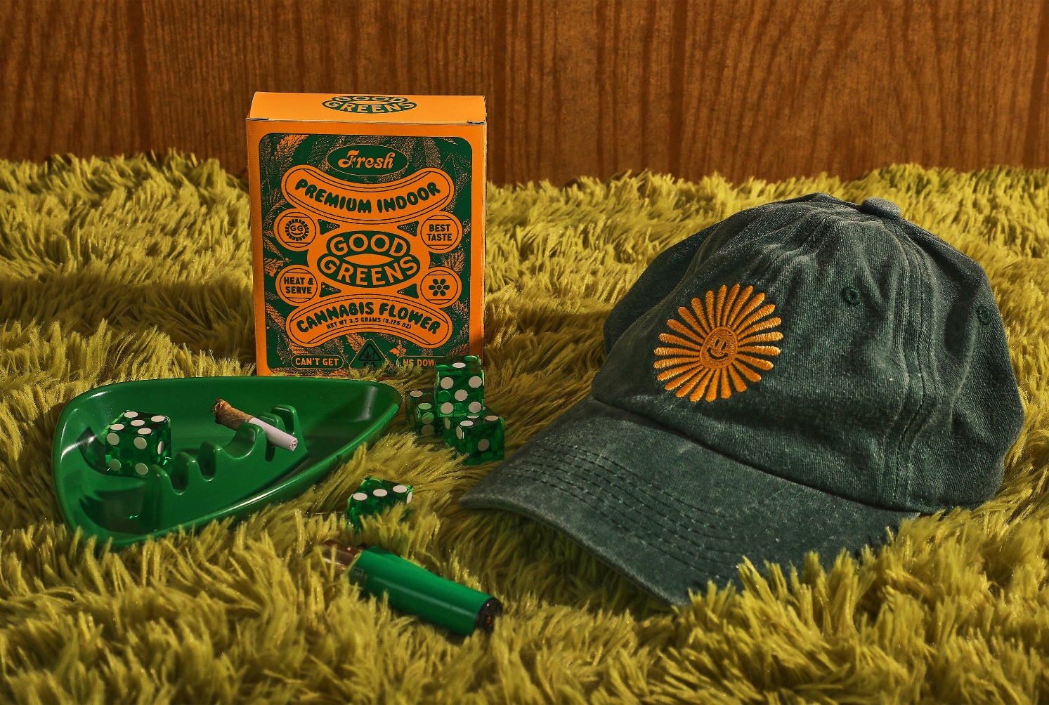 Young Jerks-Designed Good Greens Is a Nostalgic Trip Through Vintage Cannabis Design