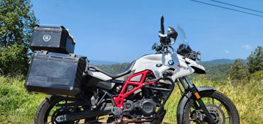 2017 BMW F 700 GS motorcycle for rent near Santa Cruz, CA