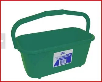 Window rectangle bucket GREEN 11L 35cm