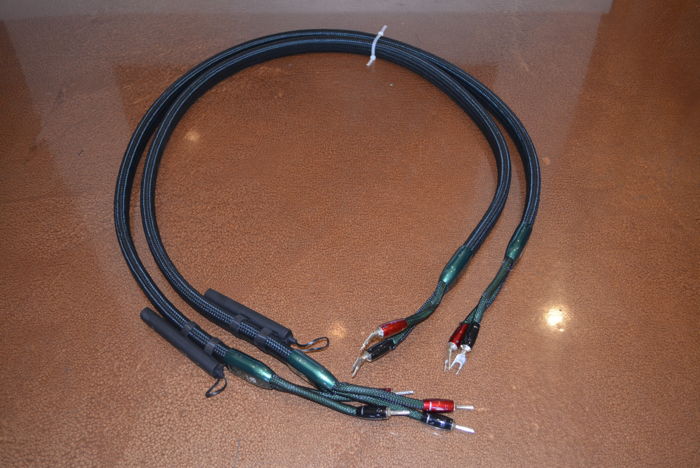 AudioQuest Aspen Speaker Cables 6ft - good condition (s...