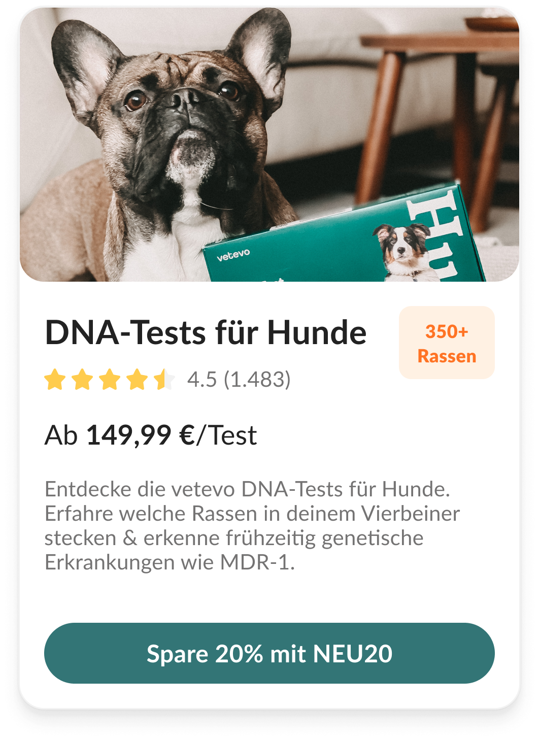 DNA-Tests für Hunde