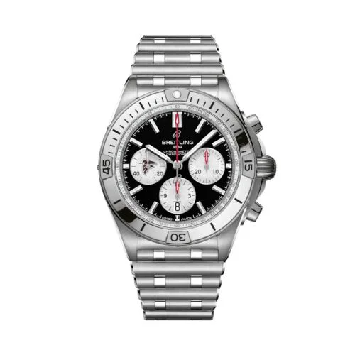 Chronomat B01 42 NFL Atlanta Falcons / Rouleaux