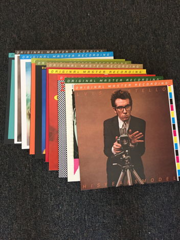 Elvis Costello  - Mobile Fidelity Mofi Lot of 10 mint a...