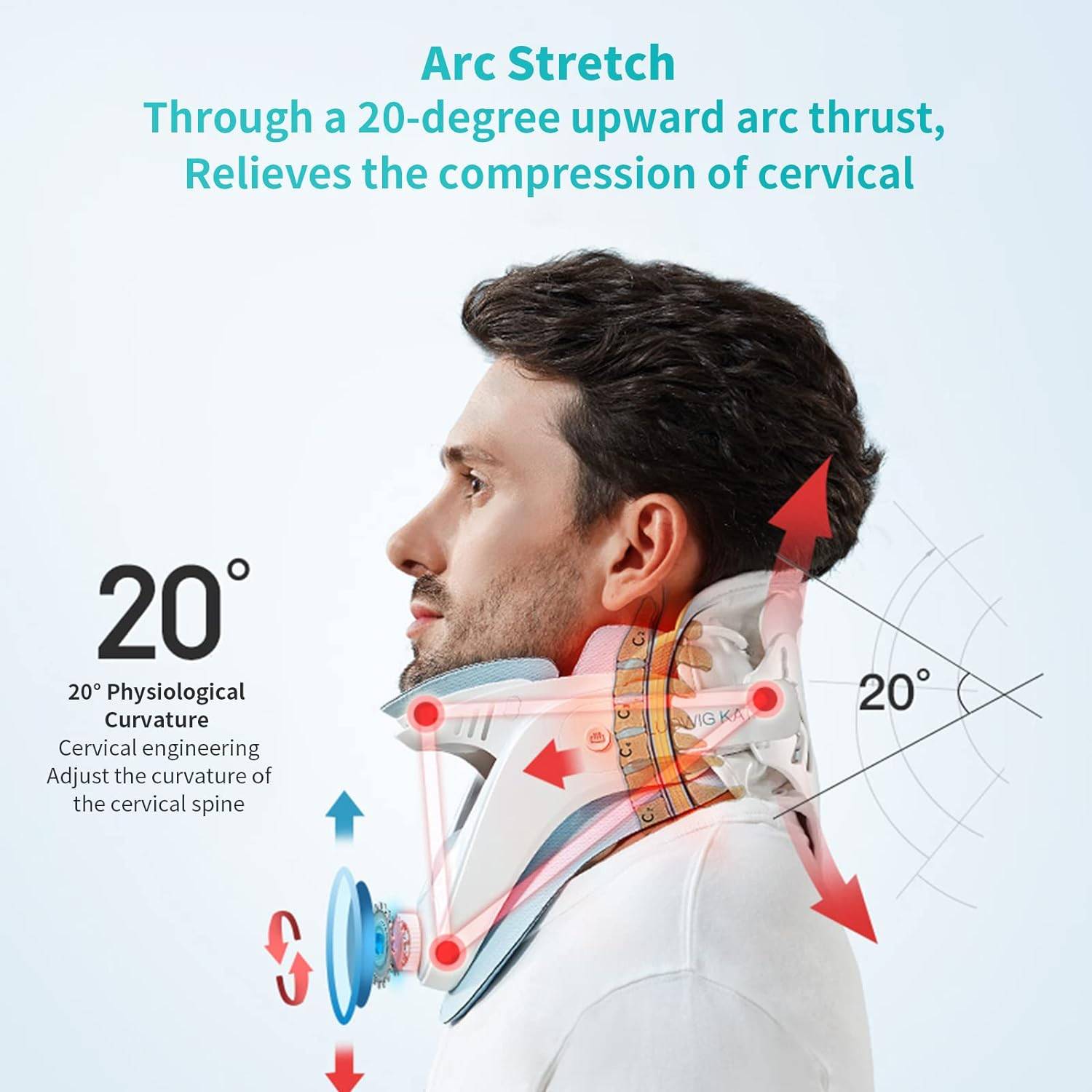 best neck traction device, cervical support collar
