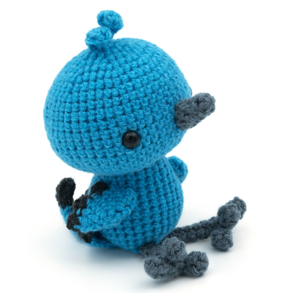 Amigurumi Woodland Bluebird