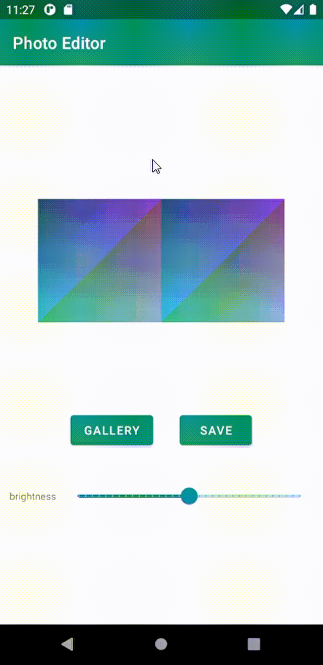 Stage implement · Brightness filter · Hyperskill