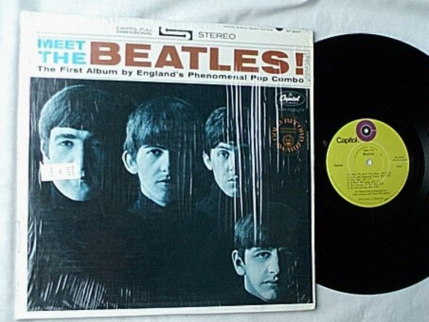 BEATLES LP~MEET THE BEATLES~ - very rare 1969 album on Capitol Records ...