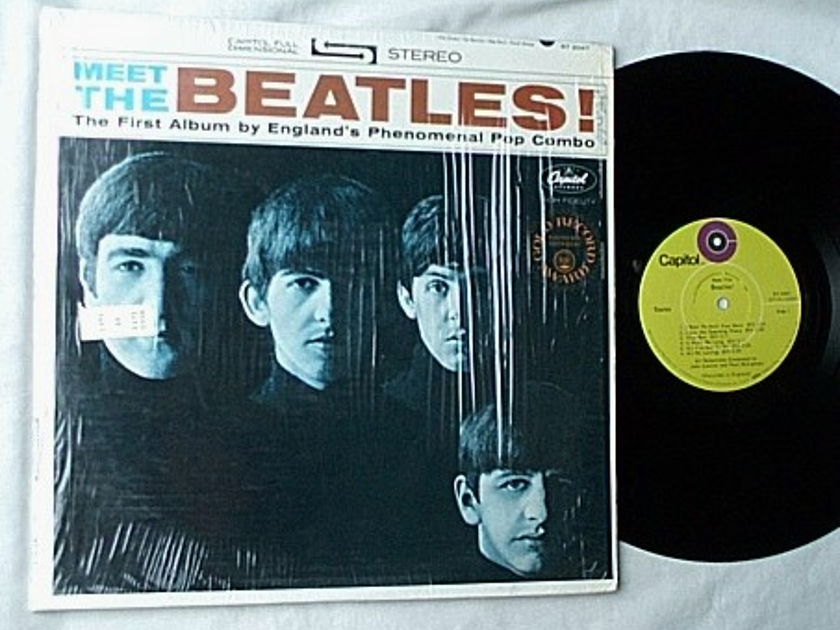 The Beatles Meet The Beatles 1969 Green Capitol Label - vrogue.co