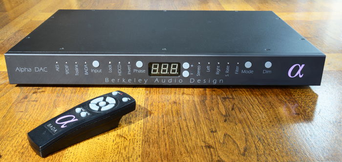 Berkeley Audio Design Alpha Series 2 New Lower price on...