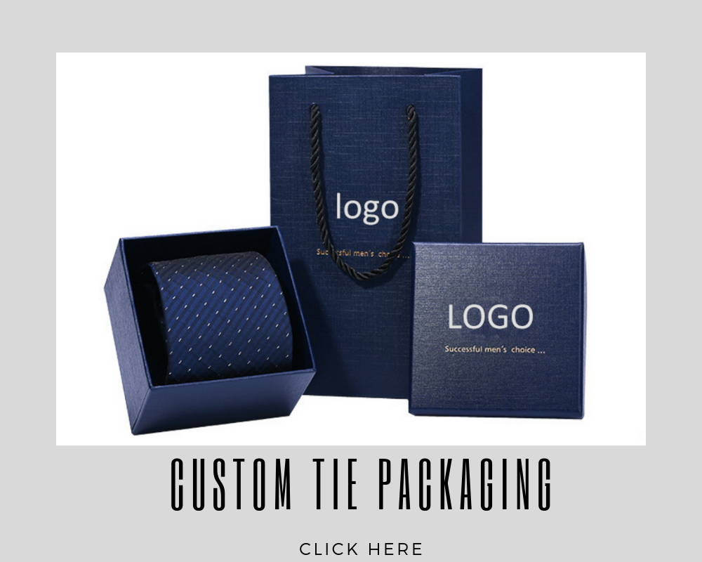 Custom Custom Tie Packaging Corporate Necktie