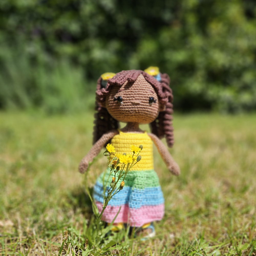 Norah-Amigurumi aankleedpop