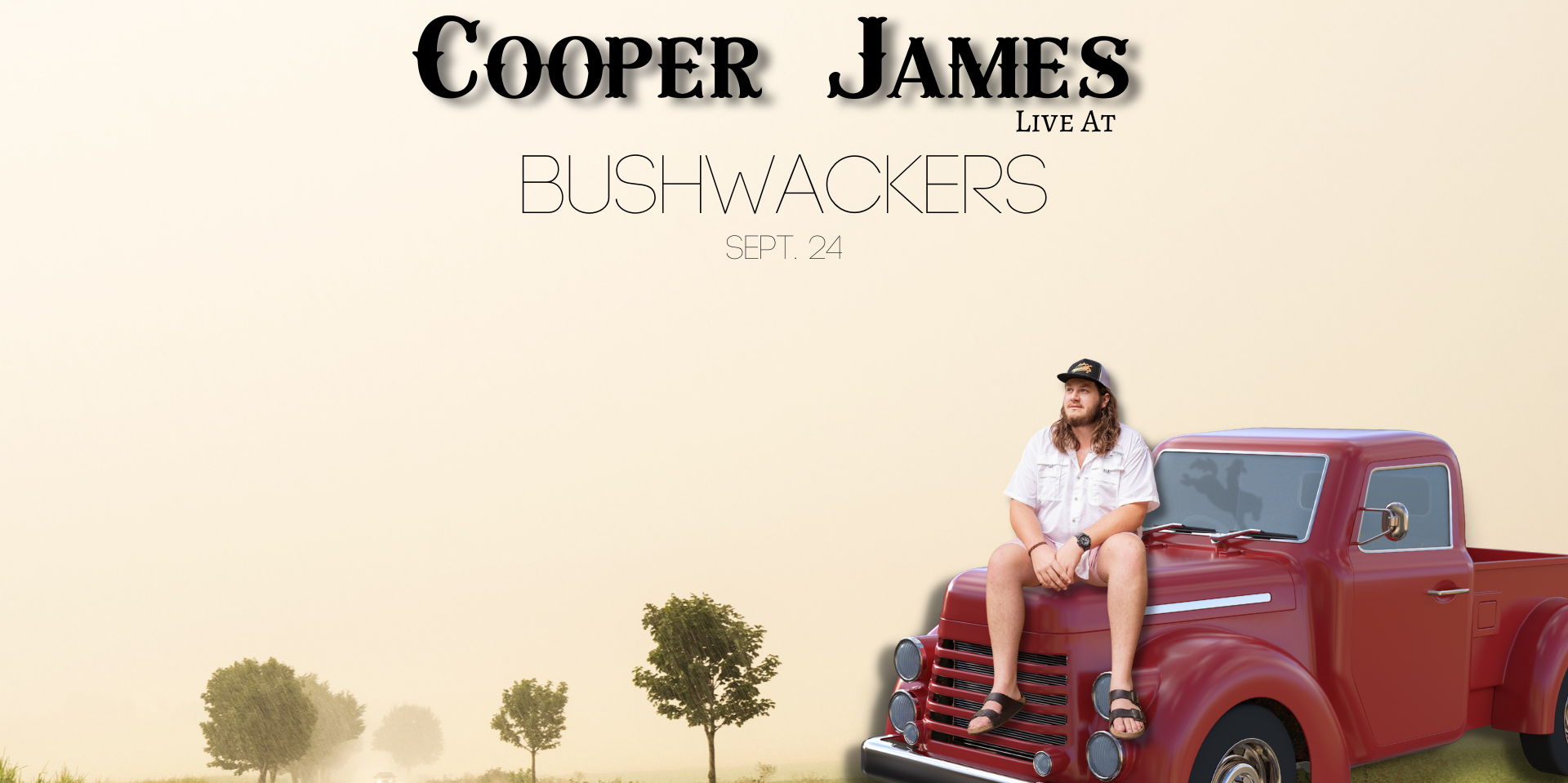 Bushwackers Live: Cooper James promotional image