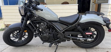 2024 HONDA REBEL 500 ABS SE motorcycle for rent near Eugene, OR