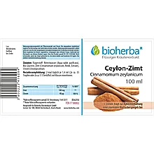 Ceylon - Zimt, Cinnamomum zeylanicum, Tropfen, Tinktur 100 ml