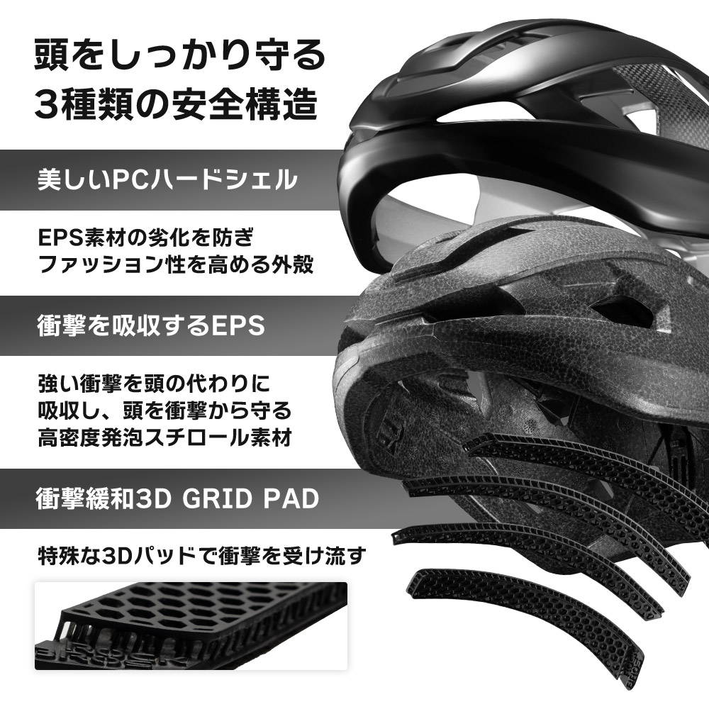 ROCKBROS 自転車用 ヘルメット 10110046 – ROCKBROSJP
