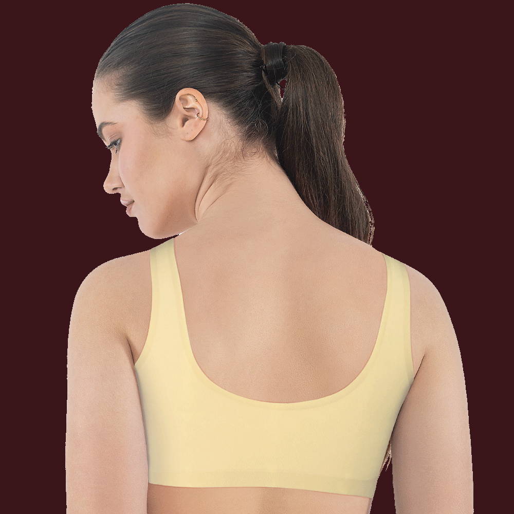 Sculped Back & No Side Bulges, Seamless Bra for women