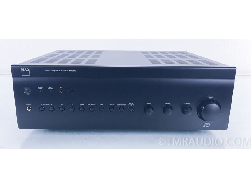 NAD C 375BEE Stereo Integrated Amplifier Graphite; C375BEE (3595)