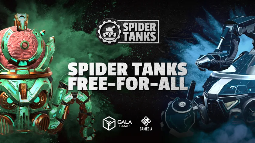 Spider Tanks was released via the Gala Games