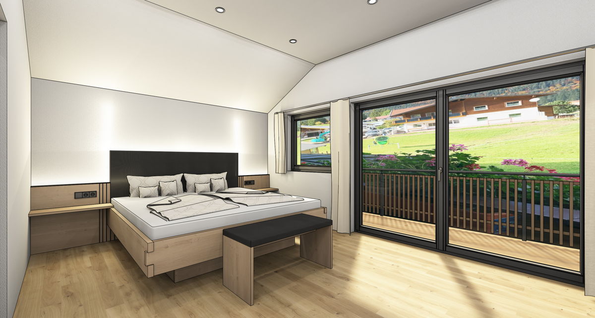 Freiraum 1 mit Balkon