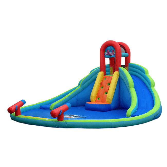 Inflatable Kid Bounce House Slide Climbing Splash Park Pool Jumping