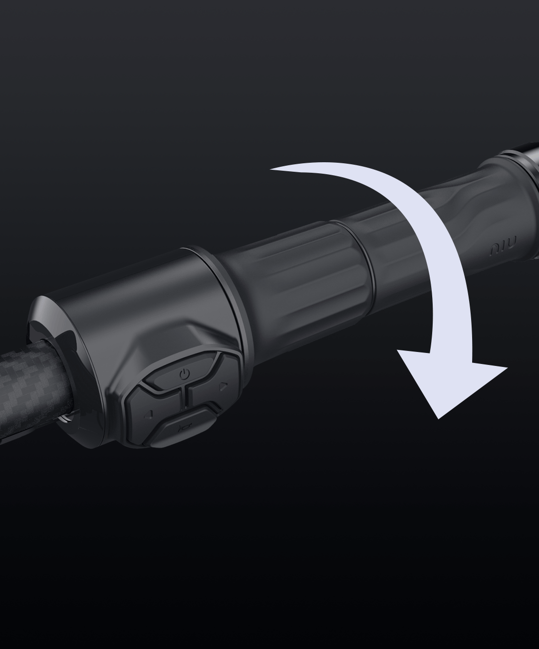 NIU KQi Air Carbon Fiber Electric Scooter Light Weight Scooter